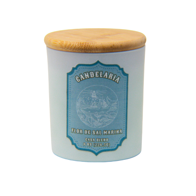 8 oz Candle - Flor de Sal Marina