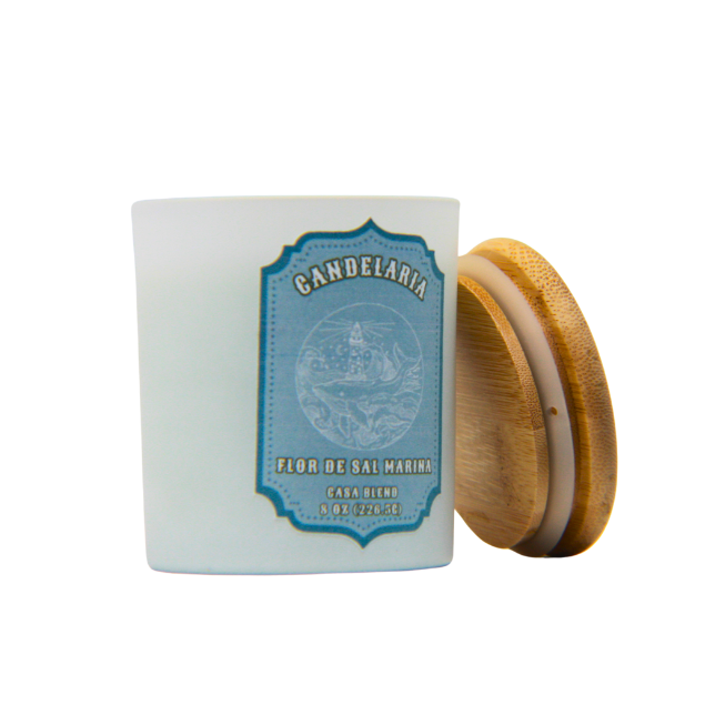 8 oz Candle - Flor de Sal Marina