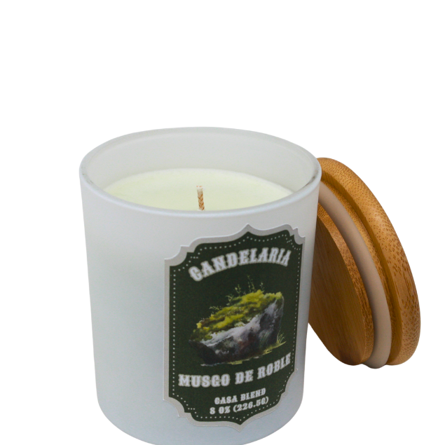 8 oz Candle - Musco de Roble