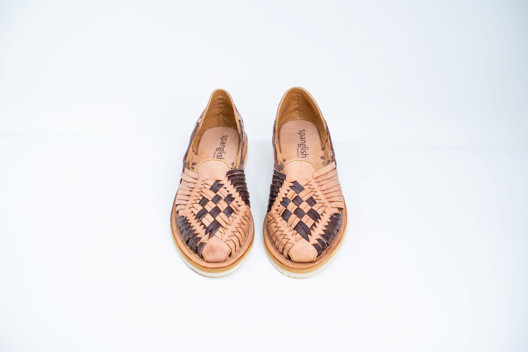 Chocolate Weave Comfort Huaraches