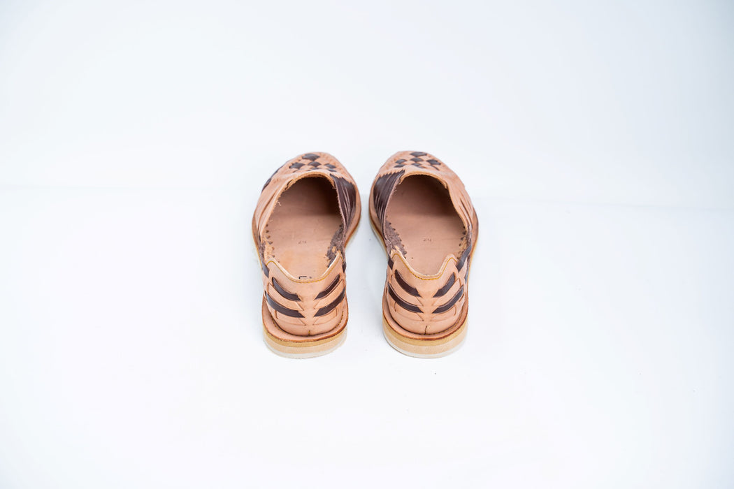 Chocolate Weave Comfort Huaraches