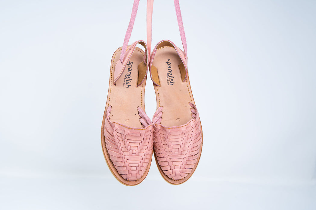 Classic Pink Ballerina Huaraches