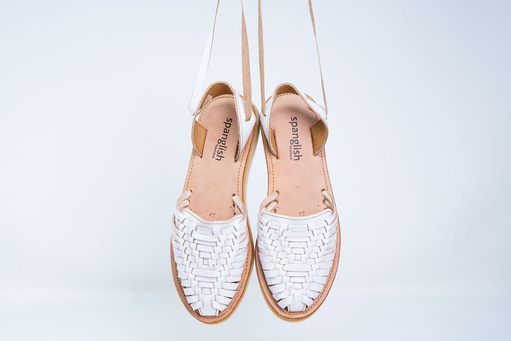 Classic White Ballerina Huaraches