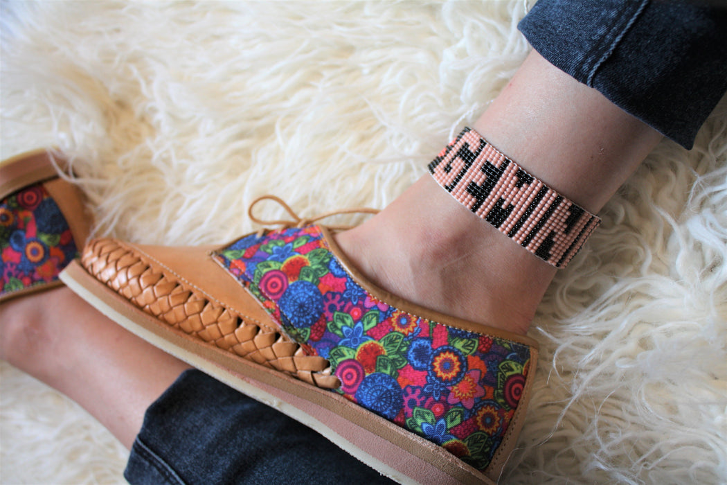 Zodiac Gemini Beaded Anklet