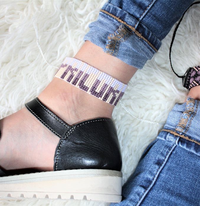 Zodiac Capricorn Beaded Anklet