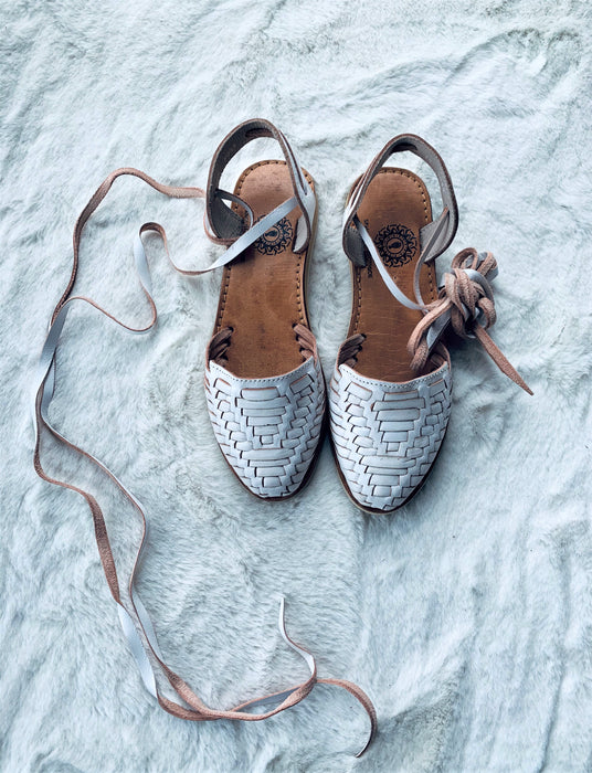 Classic White Ballerina Huaraches