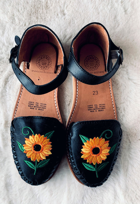 Black Sunflower Strap