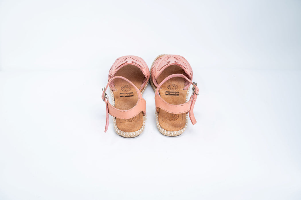 Pink Pacheco Strap Huaraches