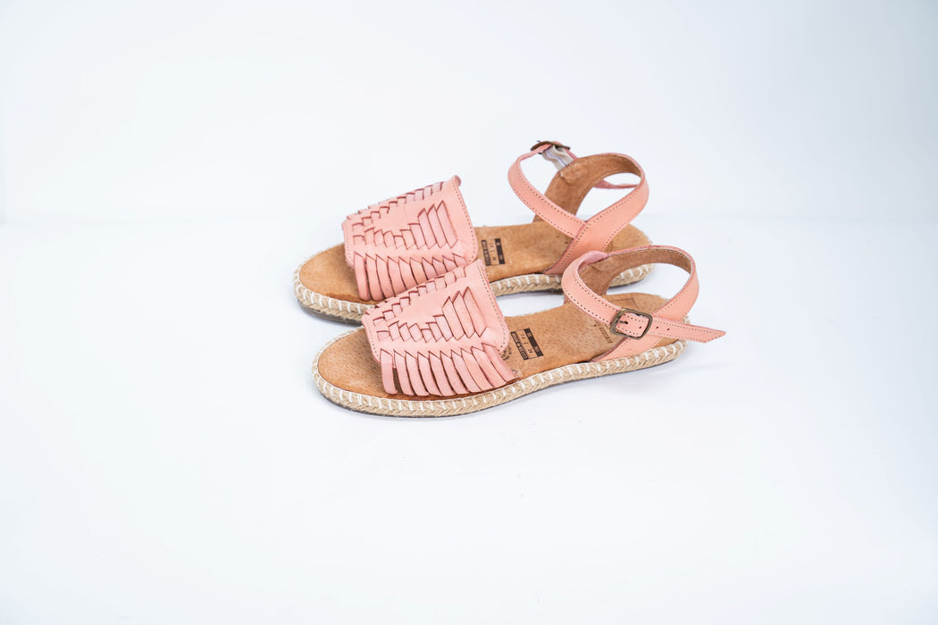 Pink Pacheco Strap Huaraches