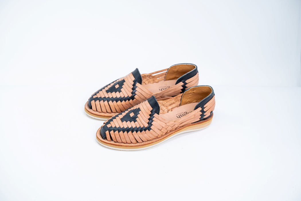 Black Rattle Snake Huaraches