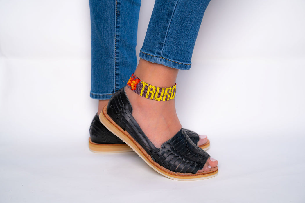 Zodiac Taurus Beaded Anklet