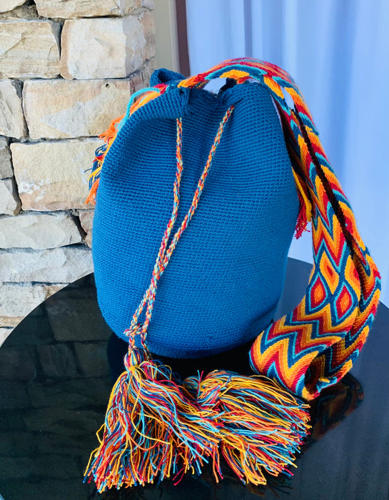 Solid Color Crochet Bags