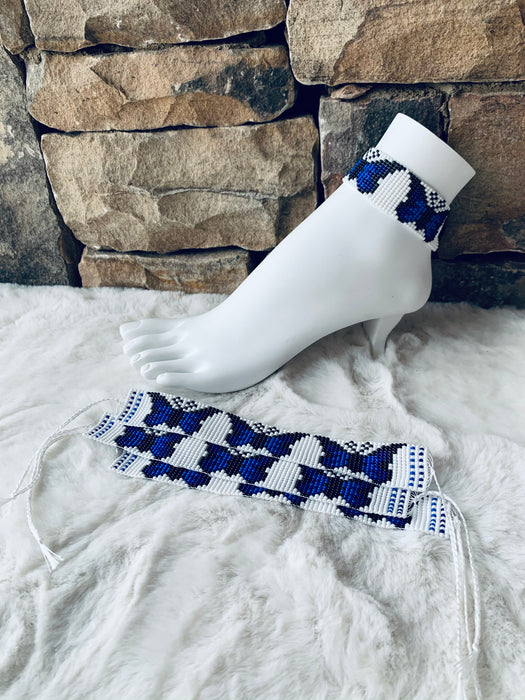 Blue Butterfly Anklet