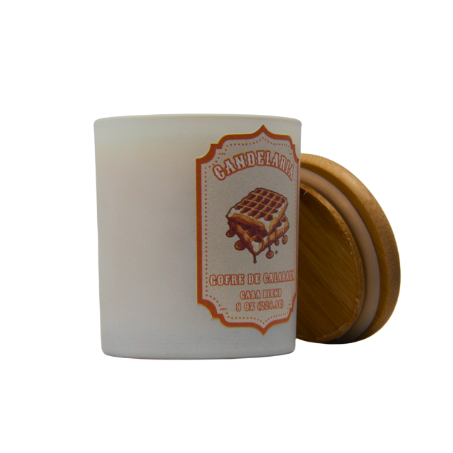 8 oz Candle - Cofre De Calabaza