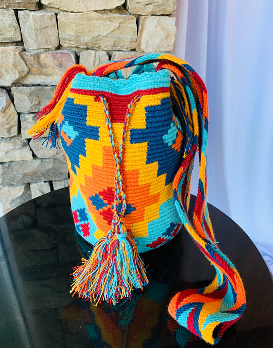 Colorful Crochet Bag